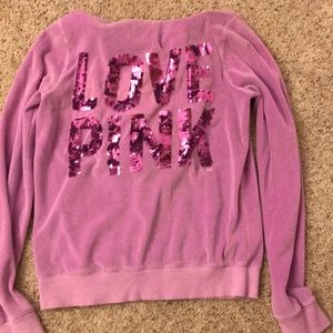 PINK SWEATSHIRT